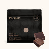 ProMix Nutrition frente del envase chocolate mostrando tamaño y marca