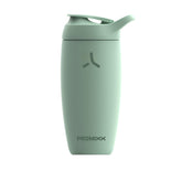 PROMIXX botella frontal Seagrass Green mostrando diseño y capacidad