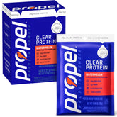 Propel paquete frontal con cinco sobres sandía, conveniencia para llevar