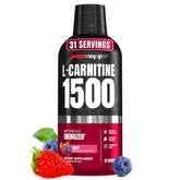 ProSupps L-Carnitine Liquid vista frontal con envase rojo y azul mostrando el producto
