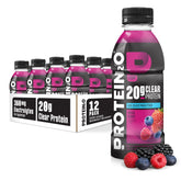 Protein2o frontal Mixed Berry mostrando diseño y conveniencia