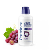 Proteinex botella frontal 30 fl oz mostrando etiqueta y beneficio lista para beber