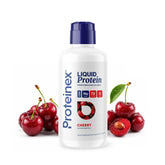 Proteinex frente de botella mostrando formato listo para beber y conveniencia