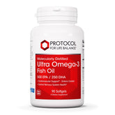 PROTOCOL FOR LIFE BALANCE frente del envase mostrando Ultra Omega-3 y beneficios