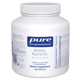 Pure Encapsulations frasco frontal mostrando etiqueta clara y beneficios