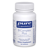 Pure Encapsulations envase frontal mostrando la marca y beneficio energético