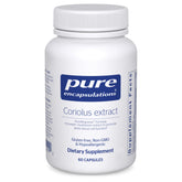 Pure Encapsulations caja frontal del producto que muestra presentación y beneficio