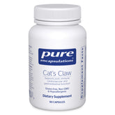 Pure Encapsulations bote frontal mostrando etiqueta y beneficios claros
