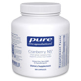 Pure Encapsulations frasco frontal mostrando etiqueta y beneficio de apoyo urinario