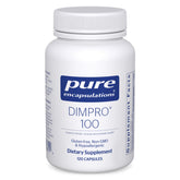 Pure Encapsulations frontal del envase mostrando 120 cápsulas y pureza