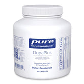 Pure Encapsulations DopaPlus frente del producto mostrando envase y sostenibilidad