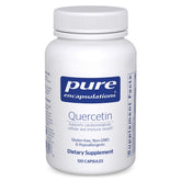 Pure Encapsulations frasco 500 mg mostrando diseño y cantidad 120 cápsulas, claridad de producto