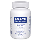 Pure Encapsulations frasco frontal mostrando cápsulas y marca, transmite confianza