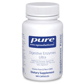 Pure Encapsulations envase frontal mostrando etiqueta clara y beneficio digestivo