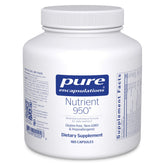 Pure Encapsulations vista frontal del envase, claridad de ingrediente y beneficio