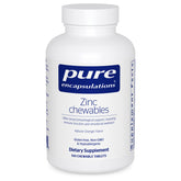 Pure Encapsulations frasco frontal mostrando 100 tabletas y claridad de ingredientes