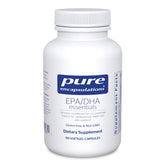 Pure Encapsulations vista frontal del envase mostrando pureza y concentración de omega-3