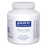 Pure Encapsulations envase frontal mostrando 180 cápsulas y beneficios de pureza