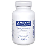 Pure Encapsulations frontal del empaque mostrando formato y beneficios