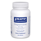 Pure Encapsulations bote frontal mostrando etiqueta clara y confianza