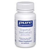 Pure Encapsulations envase frontal del Grapefruit Seed Extract mostrando presentación y marca