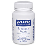 Pure Encapsulations frasco frontal mostrando envase y beneficio de pureza