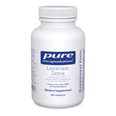 Pure Encapsulations envase frontal mostrando 120 cápsulas y pureza