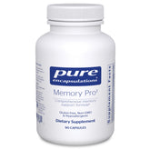 Pure Encapsulations envase frontal con diseño claro y beneficio de pureza