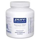 Pure Encapsulations frasco frontal mostrando etiqueta clara y beneficio de pureza