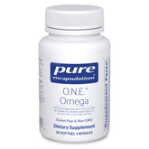 Pure Encapsulations frasco frontal mostrando 30 cápsulas, conveniencia mensual