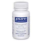 Pure Encapsulations botella frontal mostrando 60 cápsulas y diseño claro