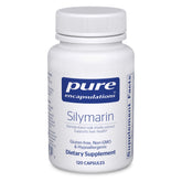 Pure Encapsulations envase frontal que muestra dosis y cantidad, confianza en calidad