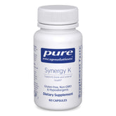 Pure Encapsulations envase frontal mostrando producto y 60 cápsulas, confianza en calidad