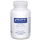 Pure Encapsulations frasco UltraMag vista frontal mostrando el formato de 120 cápsulas y confianza