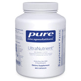 Pure Encapsulations frasco delantero mostrando la marca y beneficios