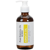 Pure Essential Oil Works frasco frontal mostrando presentación de 8 onzas y beneficio natural