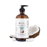 Pure Inventions frasco frontal con sabor coco muestra formato y beneficios