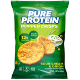 Pure Protein vista frontal del empaque mostrando el sabor y proteína