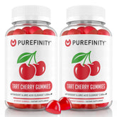 PUREFINITY frente del envase mostrando 60 gomitas y beneficios