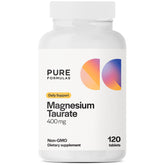 PureFormulas frente del envase mostrando 120 tabletas y beneficios principales