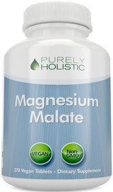 Purely Holistic frasco delante mostrando 270 tabletas y ahorro
