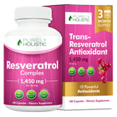 Purely Holistic envase frontal mostrando diseño y cantidad, ideal para ahorro