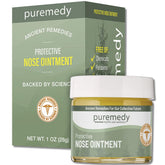Puremedy envase frontal mostrando la presentación de 1 oz y facilidad de uso