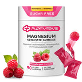 Pureverve empaque frontal mostrando 90 gominolas y beneficios visibles
