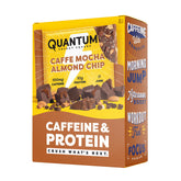 Quantum Energy Squares vista frontal del empaque mostrando la marca y sabor