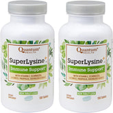 Quantum SuperLysine+ vista frontal del envase, fácil identificación y confianza