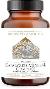Quicksilver Scientific envase frontal mostrando la marca y claridad de uso