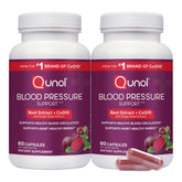 Qunol empaque frontal de Beets 3 in 1 mostrando el producto y beneficios