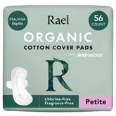 Rael empaque frontal de compresas Petite, protección discreta y transpirable