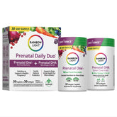 Rainbow Light embalaje delantero mostrando kit prenatal y beneficios visibles